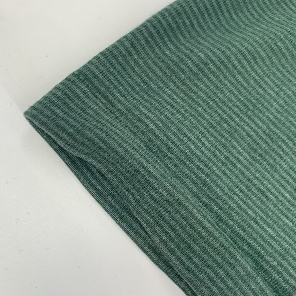 Vintage 1980s #1 Dad Short Sleeve Striped T-Shirt Size Large Mens Green Yellow L - Picture 5 of 8
